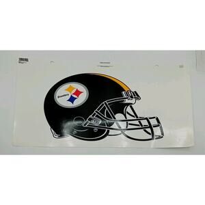 Pittsburgh Steelers NFL Reusable Static Cling Sign 13 x 10